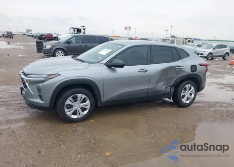 2025 Chevrolet Trax Fwd Ls from USA, damaged, VIN KL77LFEP9SC337697